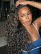 Dorsanee Balayage Brown Highlights Burmese Curly 13x4 Lace Front Human Hair Wig 250 300 Density