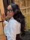 Dorsanee Black With Blonde Highlights Student Affordable Back to School Graduation College Girl 13x4 Lace Front Human Hair Wigs