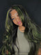 Dorsanee Black With Green Highlights 13x4 Lace Front Virgin Human Hair Wig