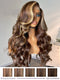 Dorsanee body wave money-piece-colored-human-hair-wigs