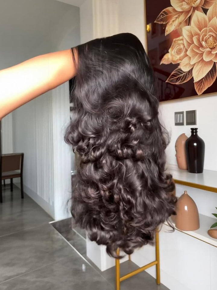 Dorsanee Body Wave Loose Curls 250 300 Density 13x4 Lace Front Human Hair Wigs