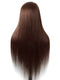 Dorsanee Hair Straight 13x4 HD Transparent Lace Frontal Wigs Human Hair Pre Plucked