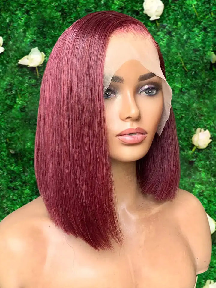 Burgundy_Glueless_HD_Lace_Front_Bob_Wigs_99j_Colored_Short_Human_Hair