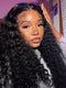 Water Wave Lace Front Wig Pre Plucked Human Hair Wigs