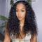 Dorsanee Hair Water Wave Headband Wig Silk Scarf Human Hair Wigs