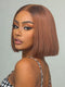 Dorsanee Chic Short Brown Pixie Cut Bob Wigs Mature Women Easy-to-style Straight Hair