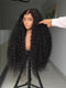 Dorsanee Copper Auburn Orange Brown Deep Curly 250 300 Density 13x4 Lace Front Human Hair Wig