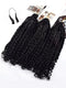 Dorsanee Crochet Burmese Kinky Pissy Curly Human Hair Extensions