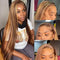 Dorsanee hair straight 5x5 #P4/27 highlight honey blonde HD lace closure human hair wig-Flash sale 50% OFF
