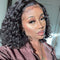 Short Bob Water Wave Lace Front Wigs 13x4 Frontal Human Hair Wig - Dorsanee Hair