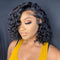 Short Bob Water Wave Lace Front Wigs 13x4 Frontal Human Hair Wig - Dorsanee Hair