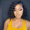 Short Bob Water Wave Lace Front Wigs 13x4 Frontal Human Hair Wig - Dorsanee Hair