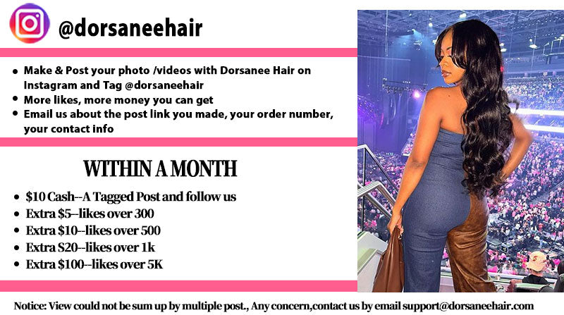 DORSANEE HAIR INSTAGRAM