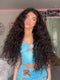 Dorsanee Deep Curly 250 300 Density 13x4 Lace Front Virgin Human Hair Wigs