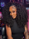 Dorsanee Deep Spiral Curly Shoulder Length Short Bob 13x4 Lace Front Human Hair Wigs