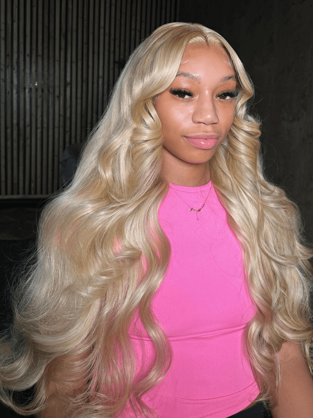 Dorsanee 30 32 34 inch Buss Down Strawberry Honey Blonde Virgin Human Hair Wigs