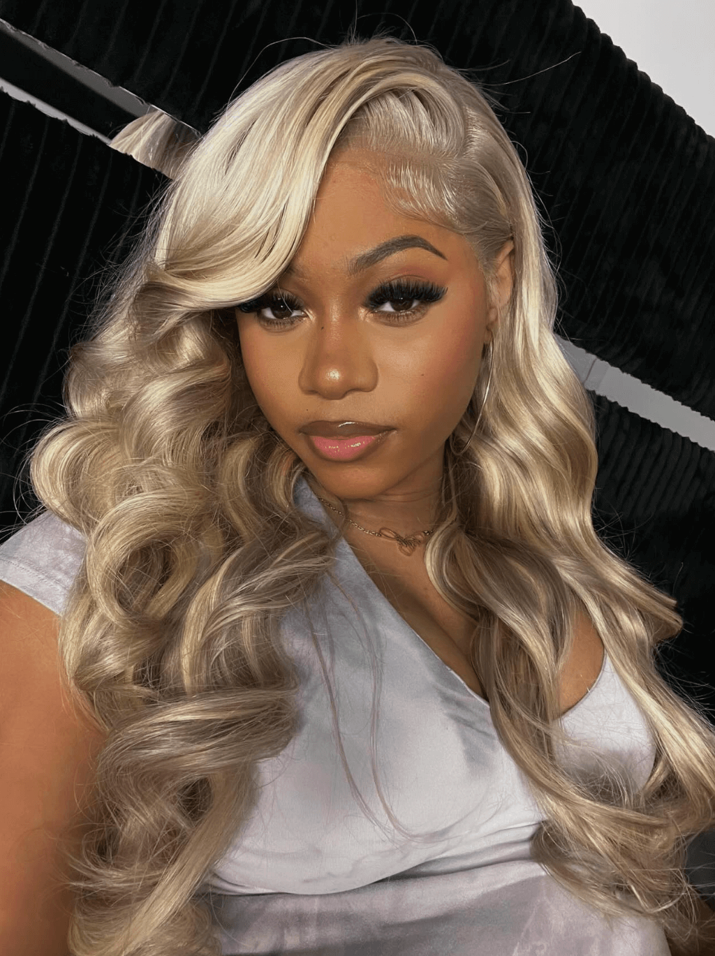 Dorsanee Balayage Blonde Light Brown Body Wave 13x4 Lace Front Human Hair Wig