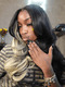 Dorsanee Black With Blonde Streaks 13x4 HD Lace Front Human Hair Wigs