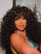 Dorsanee 250 300 Density Bouncy Loose Curls 13x4 HD Lace Front Virgin Human Hair Wigs