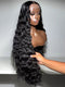 Dorsanee 250 300 Density Natural Loose Water Wave 13x4 Lace Front Human Hair Wigs