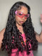 Dorsanee  250 300 Density Spiral Loose Wave 13X4 Lace Front Human Hair Wigs