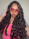 Dorsanee  250 300 Density Spiral Loose Wave 13X4 Lace Front Human Hair Wigs