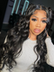 💥Free Wig Order Over $399💥$39 ordr Over $199💥$29 Order Over $299 20 inch 13x4 Lace Frontal Water Wave Wet and Wavy Human Hair Wigs