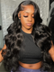 Dorsanee 30 32 inch Full 300% Density 13x4 HD Lace Front Straight Wave Curls Human Hair Wigs