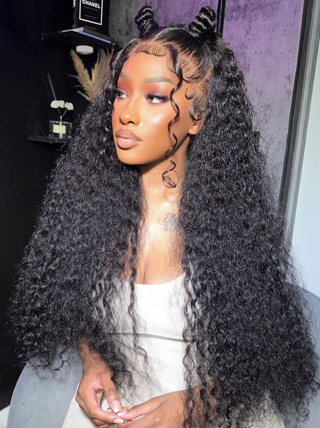 Dorsanee 360 Full Lace Frontal 250 Density Water Wave Wet and Wavy Lace Front Wigs with Baby Hair