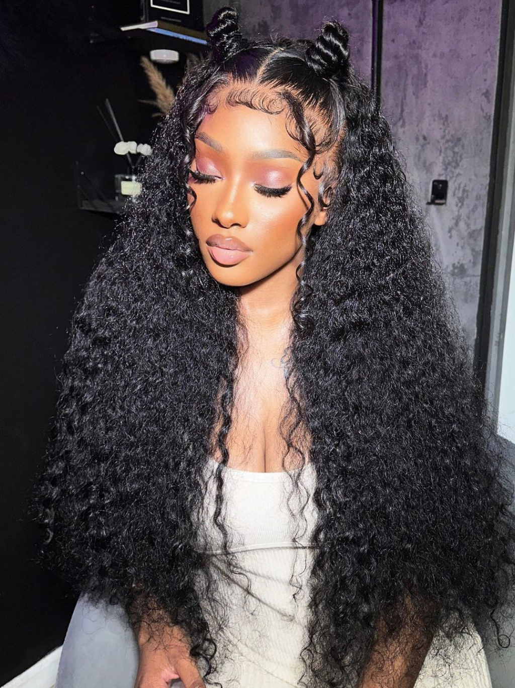 Dorsanee 360 Full Lace Frontal 250 Density Water Wave Wet and Wavy Lace Front Wigs with Baby Hair