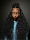 Dorsanee 360 Ventilated Full Lace Frontal Ocean Water Wave Human Hair Wigs
