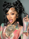 Dorsanee 360 Ventilated Lace Frontal Straight Weave Human Hair Wigs 250 Density