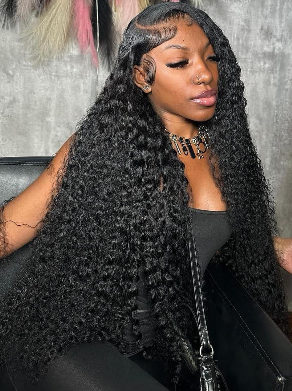 Dorsanee 42 40 38 36 34 32 30 inch Long 13x4 HD Lace Front Human Hair Wig Straight Body Water Wave Wigs