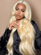 Dorsanee 613 Blonde 13x4 HD Lace Front Body Wave Human Hair Wigs Full Ends