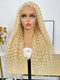 Dorsanee 613 Blonde Jerry Curly 13x4 HD Lace Front Wig Human Hair Wigs 200% Density Full Ends Bleached Best Quality
