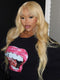 Dorsanee Blonde 613 Body Wave 13x4 Lace Front Human Hair Wigs With Bangs