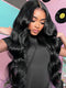 Dorsanee Body Wave 4x4 Lace Closure Human Hair Wigs Natural Black Color With Baby Hair