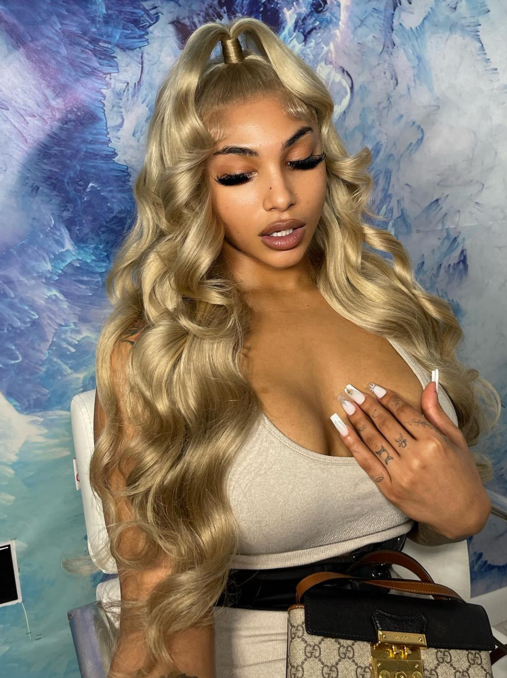 Dorsanee Dark Golden Blonde 13x4 Lace Front Body Wave Human Hair Wigs 200 Density