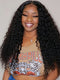 Dorsanee Deep Wave 4x4 Lace Closure Human Hair Wigs 100% Virgin Hair 250% Density Full Ends