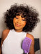 Dorsanee Elegant Short Bob Bouncy Loose Curls 13x4 Lace Front Virgin Human Hair Wigs