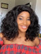 Dorsanee Elegant Shoulder Length Bob Loose Body Wave 13x4 Lace Front Human Hair Wigs