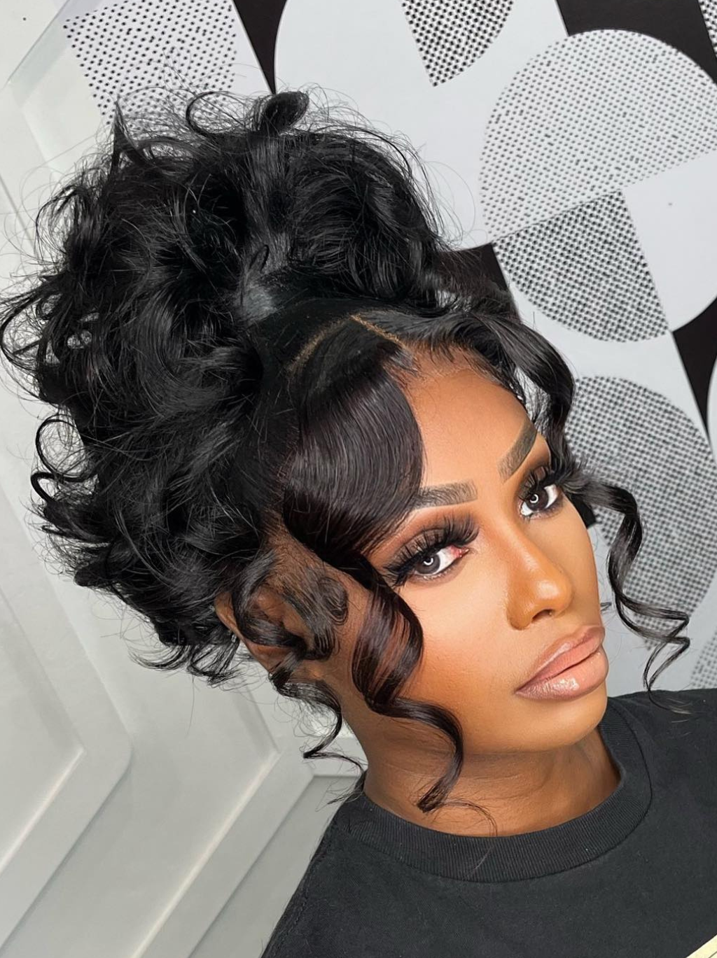 Dorsanee Full Lace Ventilated Part Anywhere Human Hair Wigs Burmese Curly Straight Body Loose Deep Wave Hair Wig
