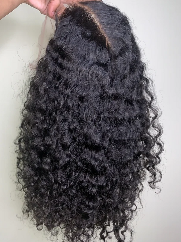 Dorsanee Full Lace Ventilated Part Anywhere Human Hair Wigs Burmese Curly Straight Body Loose Deep Wave Hair Wig