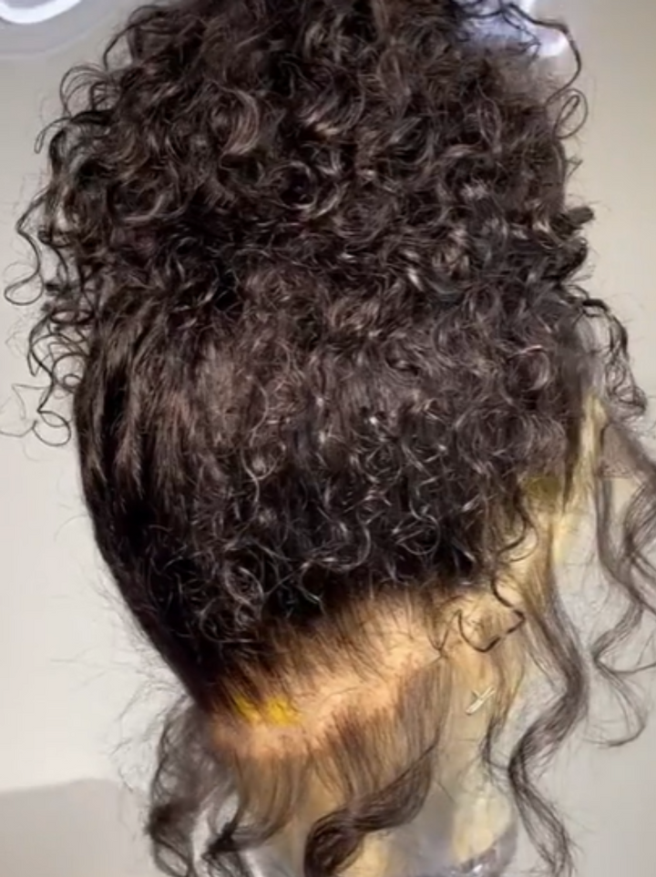 Dorsanee Full Lace Ventilated Part Anywhere Human Hair Wigs Burmese Curly Straight Body Loose Deep Wave Hair Wig