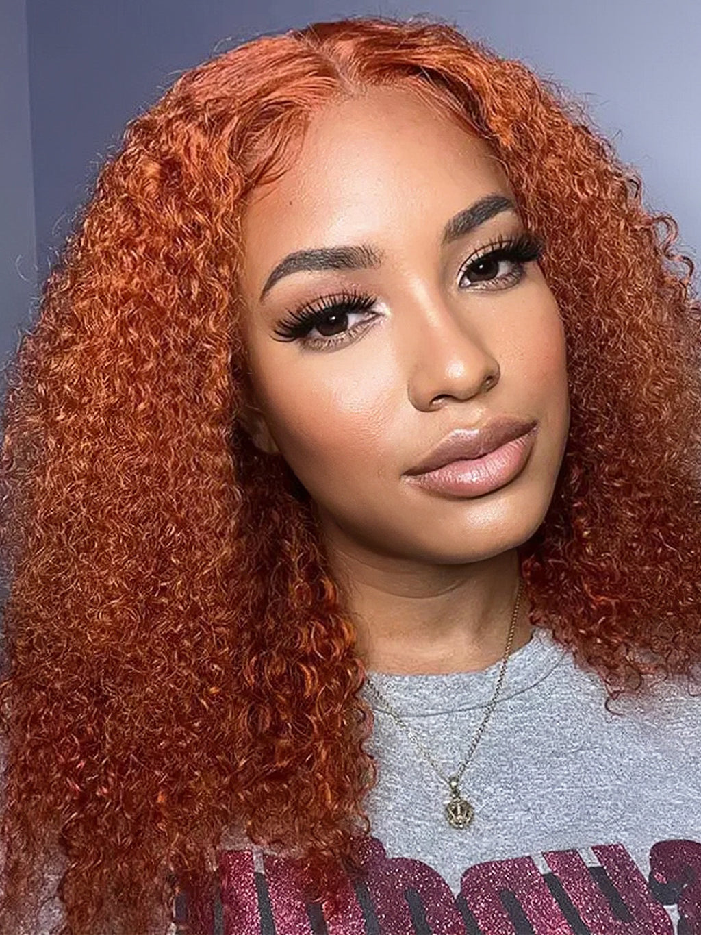 Dorsanee Ginger Orange Jerry Curly Short Bob Wig 4x4 13x4 HD Lace Frontal Human Hair Wigs For Women Wet Look 