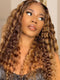 Dorsanee Hair #P4/27 Highlight Water Wave 5x5 HD Lace Closure 13x4 Lace Frontal Human Hair Wigs