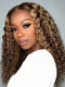 Dorsanee Hair #P4/27 Highlight Water Wave 5x5 Lace Closure 13x4 HD Lace Frontal Human Hair Wigs