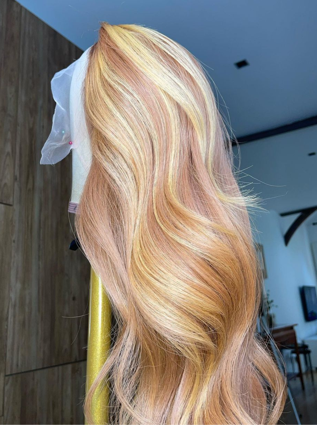 Dorsanee Honey Blonde Tea Light Brown Body Wave 13x4 Lace Front Human Hair Wigs