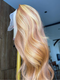Dorsanee Honey Blonde Tea Light Brown Body Wave 13x4 Lace Front Human Hair Wigs