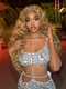 Honey Blonde #27 Water Wave Curly Hair 13x4 Lace Frontal Wig Pre Plucked
